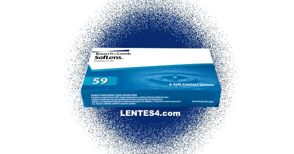 Soflens 59 Hipermetropía - Lentes de Contacto LENTES4.com Front Along FRC2