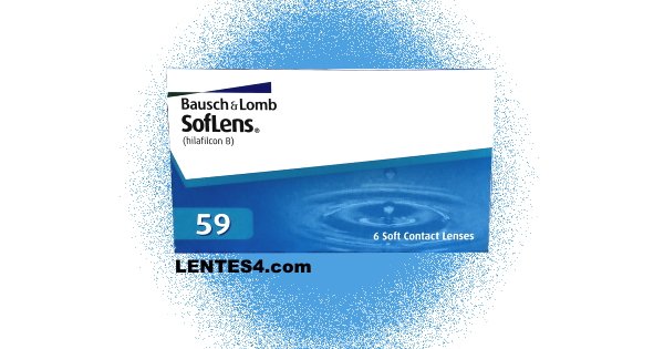 Soflens 59 Hipermetropía - Lentes de Contacto LENTES4.com Front FRC